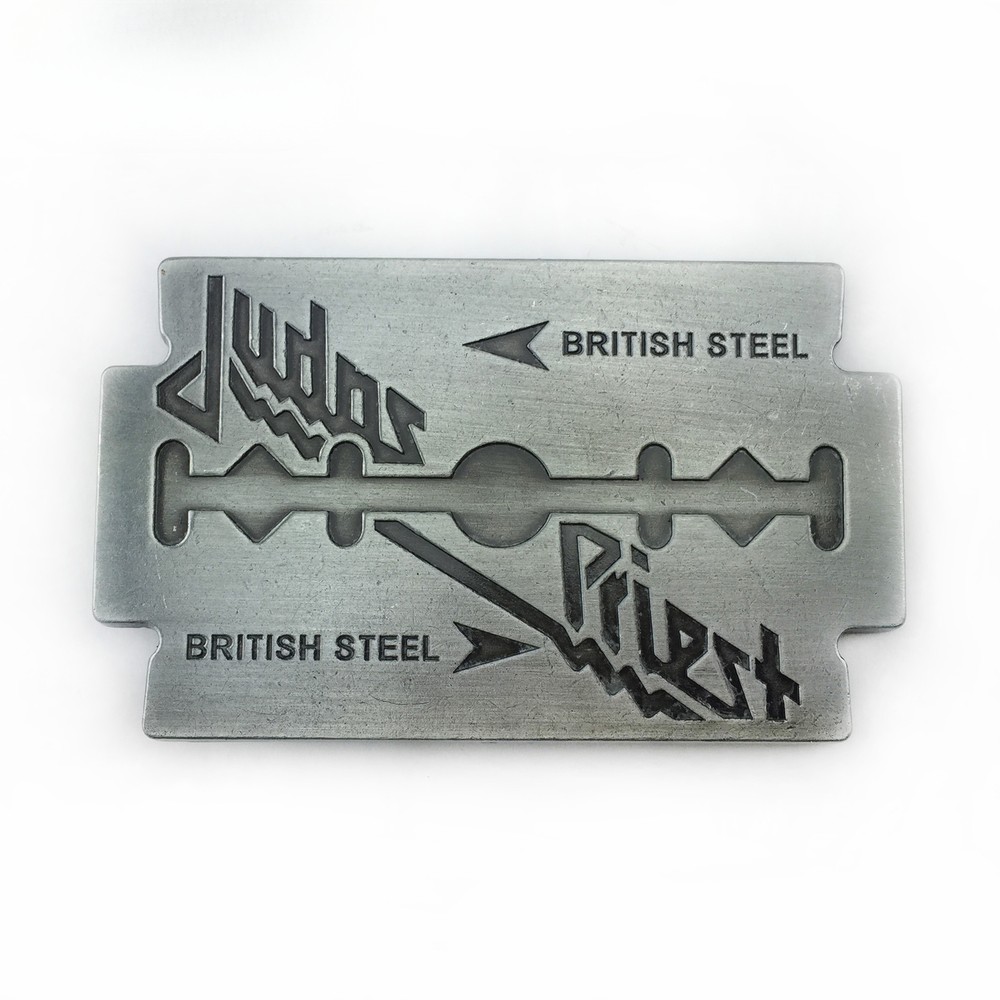 JUDAS PRIEST Band Belt Buckle for Heavy Metal Music Enthusiasts, Fit 1.5in Belts