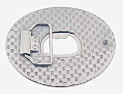 Bottle Opener Belt Buckle Western Men Rodeo Cowboy New Got Cerveza? Spanish Text