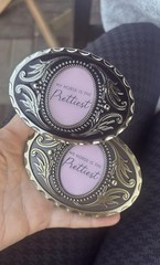 Equestrian Pink Horse Belt Buckle My Horse Is Prettiest Western Resin Metal
