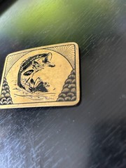 Vintage Collectible Big Mouth Bass Belt Buckle