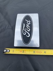 FORD Logo Stainless Steel Belt Buckle Black Officially Licensed Product L@@K!