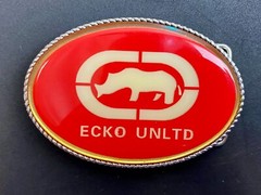 Ecko Unltd Belt Buckle Attention Grabbing Led Lights! W/ Fresh Battery