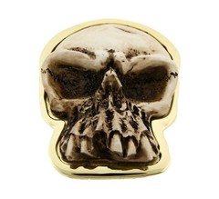 Skull Belt Buckle Pirate Crossbones Silver Metal Fashion Costume Halloween Mens