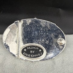 Vintage Western Buckle Norco Rangers Headline 2015 Signed Dale Chavez