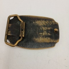 Firefighter 1910 Seagrave Fire Truck Belt Buckle Solid Brass BTS Made USA