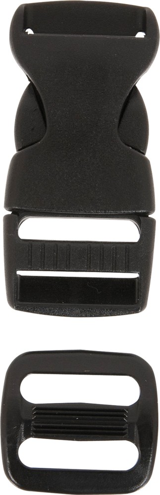 Liberty Mountain 3/4&Prime; Side Release Buckle with Slider – Versatile Buckle and