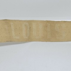 Antique Louis Vuitton Trunk Strap / Belt With Brass Buckle
