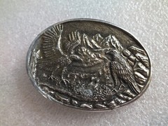 Vintage – Belt Buckle with Eagle – Donohue Enterprises – DENVER – Rita Stewart