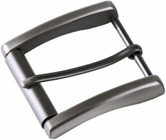 DJCAIZYY 1.5&Prime; (38-40mm) Men Replacement Single Prong Belt Buckle Roller-Gray