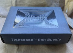CRKT 5270BELT Tighecoon Belt Buckle Brian Tighe Design Embossed Aluminum Alloy