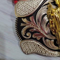 KIDS belt Buckle Saint jude San Judas Western belt Buckle Silver, Black, Gold