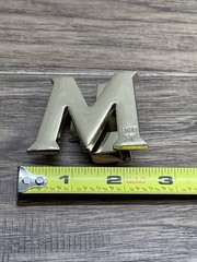 MCM Gold Tone Belt Buckle No Belt Men&rsquo;s Accessories KG