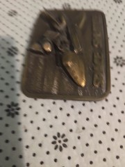 NASA Space Shuttle Belt Buckle 3.25 x 2.25 The Buckle Company 1980 Metal 3D