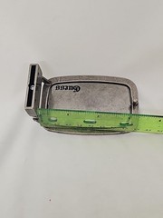 Guess Belt Buckle Reversible 2 Sided Flip , Buckle Only, No Belt Included