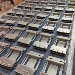 New Titanium Alloy Automatic Roller Belt Buckle Waist Strap Head Men Accessories