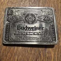 VTG Budweiser Belt Buckle 1970&rsquo;s Classic King Of Beers Missing Pin 4Display B29