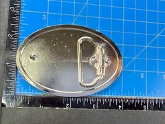 Marijuana Cannabis Pot Leaf Weed Enameled Rasta Colors New 4&Prime; Wide Belt Buckle