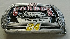 JEFF GORDON NASCAR WINSTON CUP CHAMPION #24 NASCAR SPECIAL EDITION BELT BUCKLE