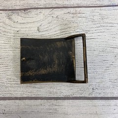 1980 J. Zerah Unicorn Handmade Solid Brass Belt Buckle Vintage Rare Horse