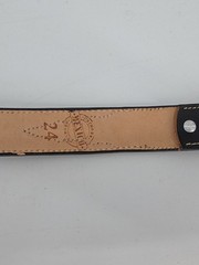 Montana Silversmiths Initial « D » Two-tone Cameo Belt Buckle On Hand Tooled Belt