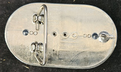 Polished Agate Western belt buckle