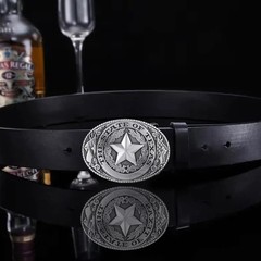 QQA Native American men&rsquo;s novelty belt buckle Birthday party holiday 6*9, 13