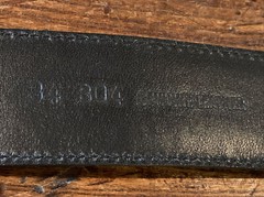 Pat Areias Sterling Silver 14K James Reid Style Belt Buckle 33-35-1.3/8-1”✅nu