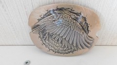 Award Design Solid Brass Belt Buckle Eagle