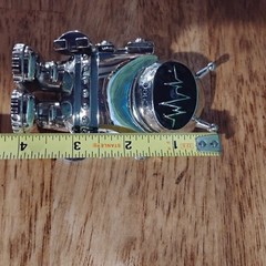 Chrome Belt Buckle-Outer Space Suit-Alien-Astronaut-Moving Arms-4&Prime;-Unique