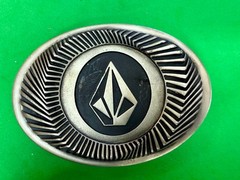 VOLCOM Apparel Company Diamond Logo 90&rsquo;s Metal Cast Original Promo Belt Buckle