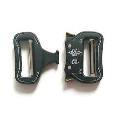 38mm Quick Release Dual Adjustable No Sew Duty Belt Buckle Tactical Belt Buckles