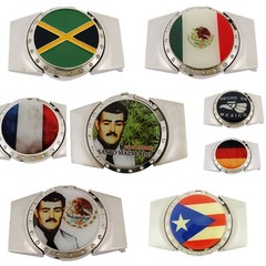 New Women Men Western Cowboy Rodeo Belt Buckles Hidden (with Removable Lighter)