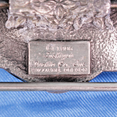 Vtg 80s Goessel Kansas Belt Buckle Lot of 3 Country Threshing Days 1984-1986