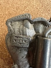 Vintage Harley-Davidson Thundering Steel Buckle 1991 BARON USA H412 Engine type
