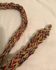 Triple Skull Belt Buckle Rasta 100% Natural Hemp Cord Braided Hemp Twine 48&Prime;