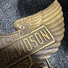 Harley-Davidson Vintage Buckle Color;Gold INDIANA METAL CRAF