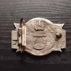 1994 LIVE TO RIDE motorcycle Belt Buckle