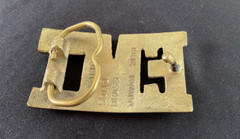 EMT Emergency Medical Technician Aminco Solid Brass Belt Buckle No. 2198 – EXC