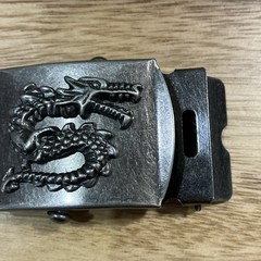 Chinese Dragon Mystical Creature Replacement Slide Dress Belt Buckle