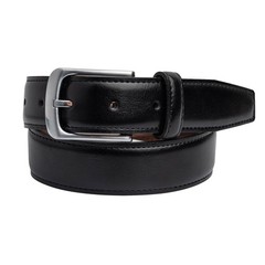Vince Camuto Belts Men&rsquo;s | 32mm Black Genuine Leather with Edge 34,