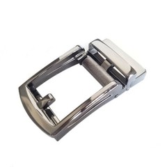 Men&rsquo;s Automatic Slide Buckle Replacements Metal Ratchet Leather Belt Buckles