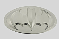 Batman Belt Buckle Comics Costume Original Cosplay Men Halloween 3D Silver Metal