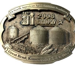 Vtg 2005 2008 Kansas 3i Belt Buckles North American Agri-Business Tradition 2 Ea