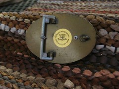 New Western Bronze and Suede Mallard Belt Buckle Artistic Impressions 