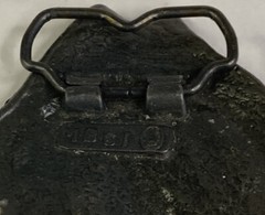 Vintage 1970’s MBCI Mountain Lion’s Head Brasstone Belt Buckle