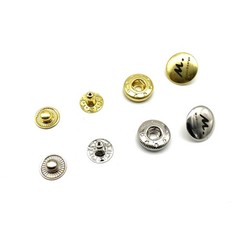 Personalized Logo/Text Brass Snap Buttons,Leather Snaps,4size 8/10/12.5/15mm lot