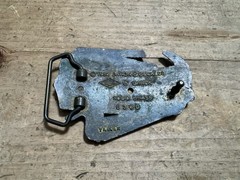 1982 Builder Carpenter Tradesman Brass Belt Buckle Hammer Ruler Level Baron 6300