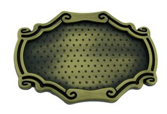 Floral Aztec Design Belt Buckle Men Metal Cowboy Texas Usa Rodeo Western Fashion