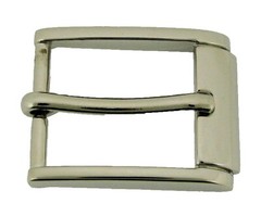 Pin Belt Buckles for Men&rsquo;s Fits 1.0″ inch 25mm Watch Belt Silver Metal Lead Free