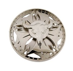 American Bull Rider Ox Belt Buckle Metal Gold Silver New Men Women Western Rodeo